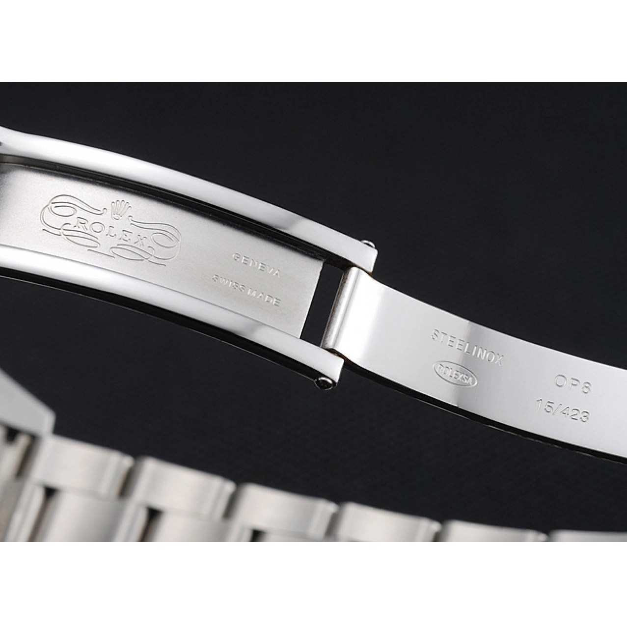 Aaa fake watches Watch Steel Dweller Dial Sky Black Rolex Stainless Bracelet 0526